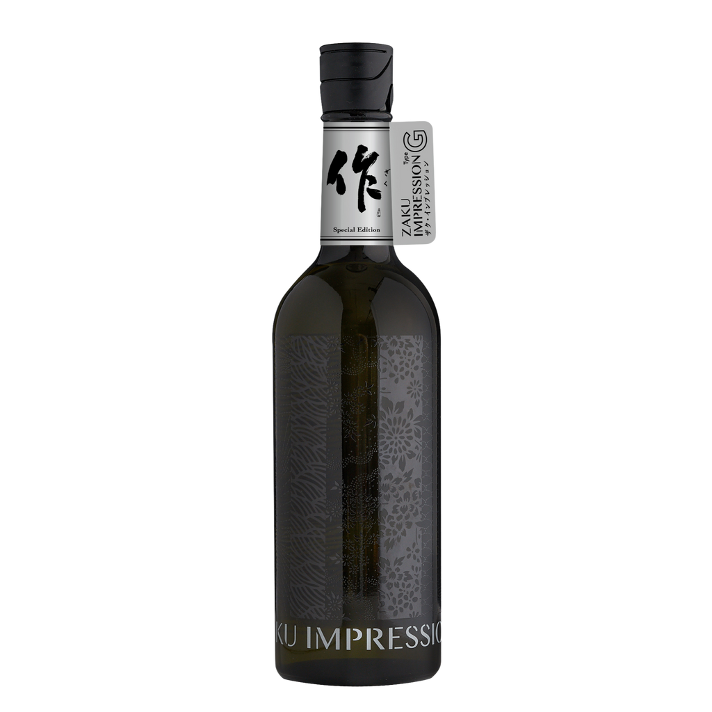 ZAKU Impression-G Junmai Genshu Japanese Sake Bottle 750ml - Kurashu
